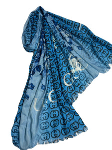 Branded printed lawn stoles Design 5