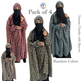 Namaz Chadars Pack of 4 Random Colors