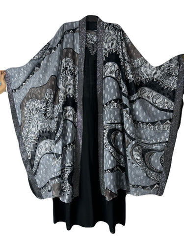 Halima Abaya Printed Design 2