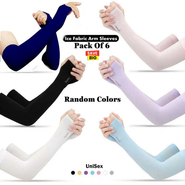 Ice Fabric Arm Sleeves Pack of 6