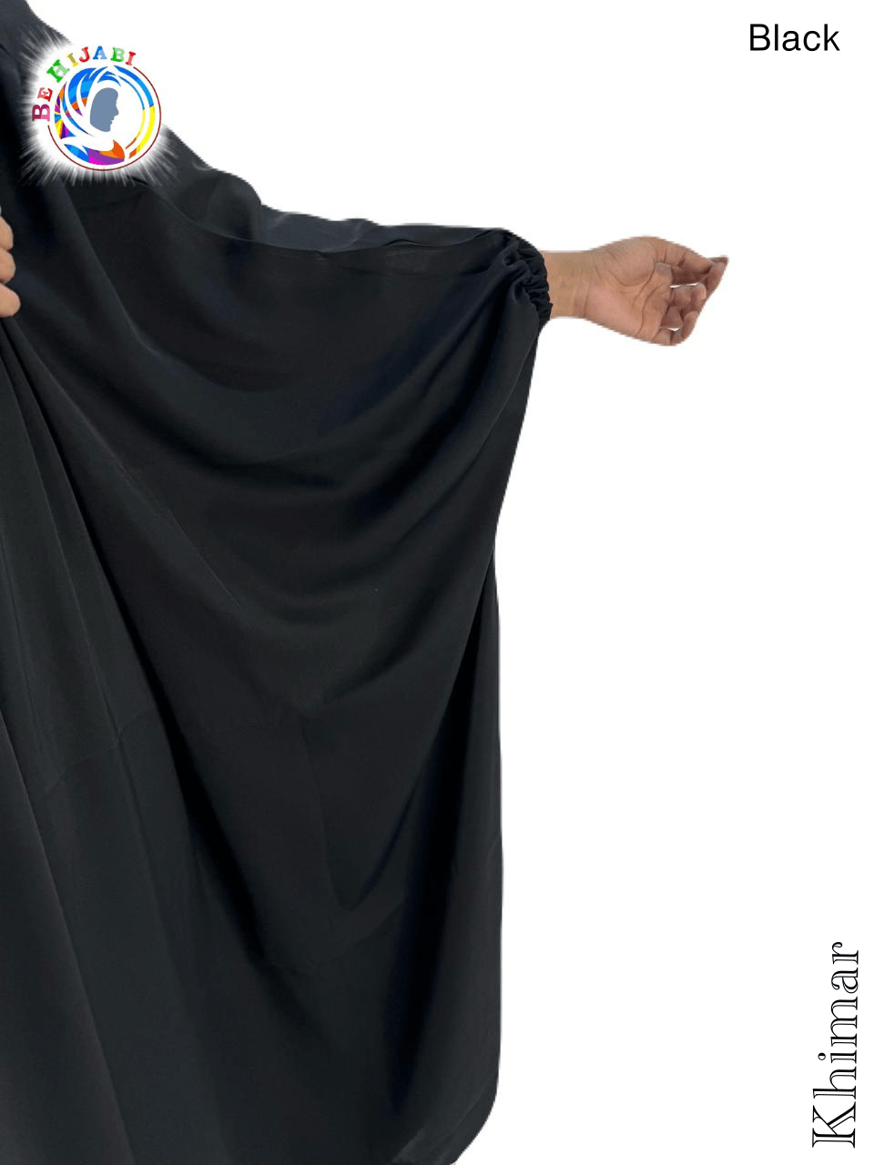 Khimar Color Black