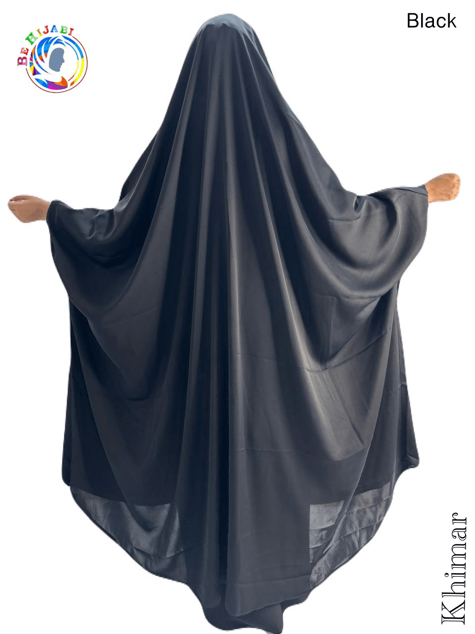 Khimar Color Black