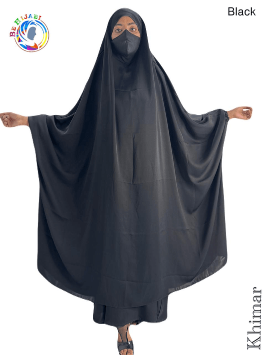 Khimar Color Black