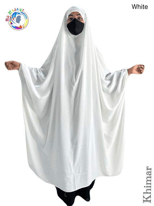 Khimar Color White