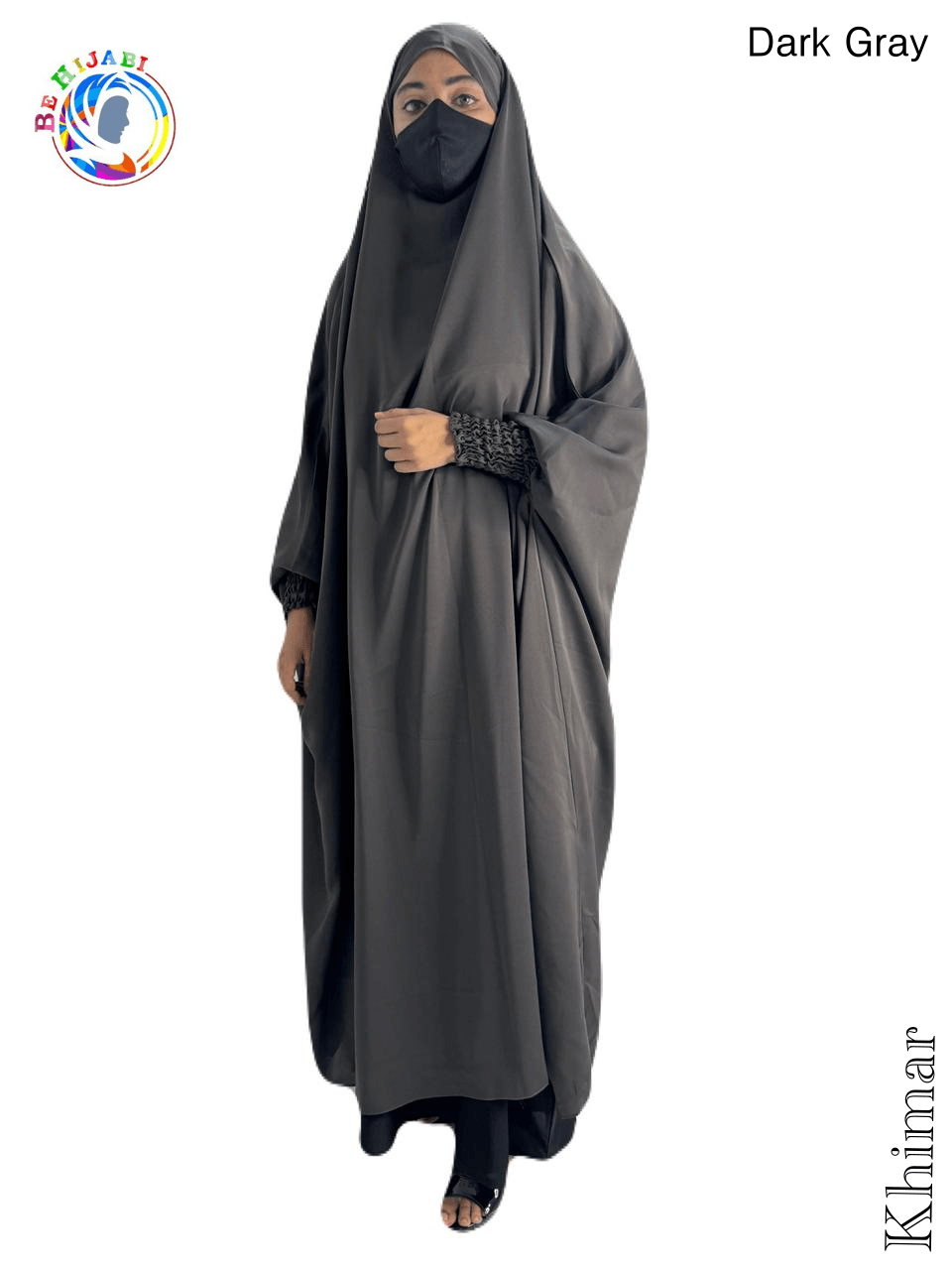 Khimar Color Dark Gray