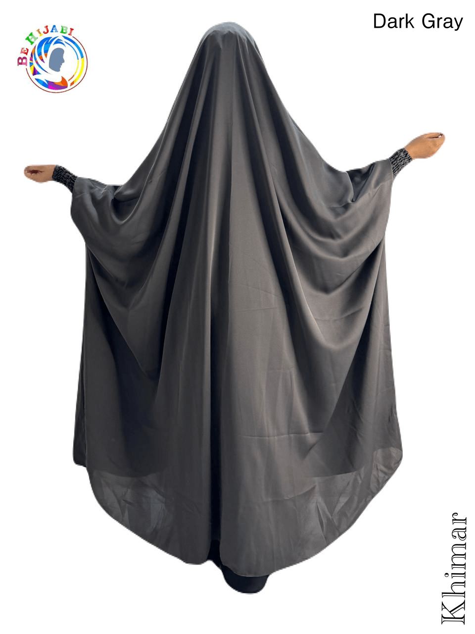 Khimar Color Dark Gray