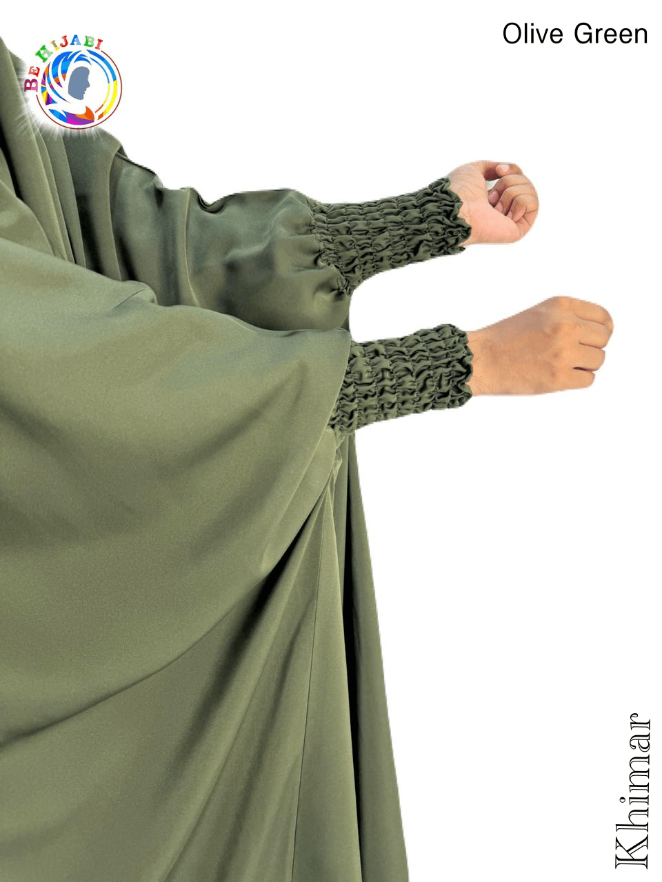 Khimar Color Olive Green