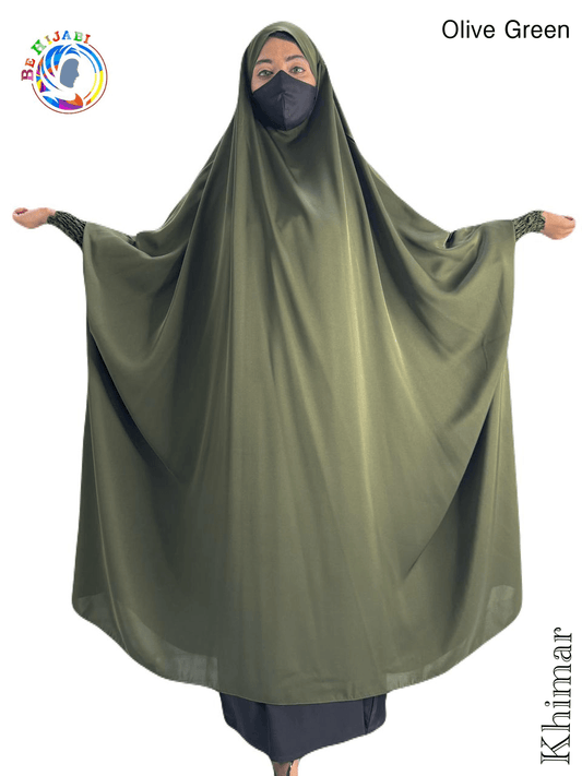 Khimar Color Olive Green