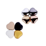 1 Pcs Decent Heart Shape Imported Quality Premium Strong Hijab Magnetic Pins No Snag Multi Use