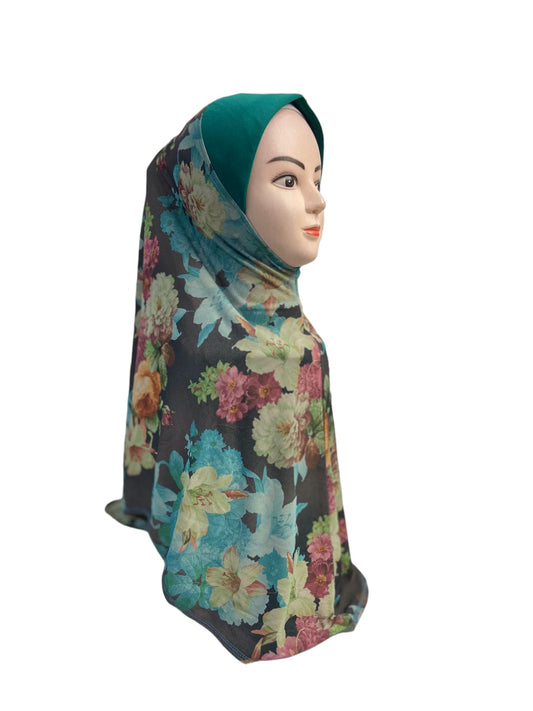 Malaysian Pinless Hijab Design 2