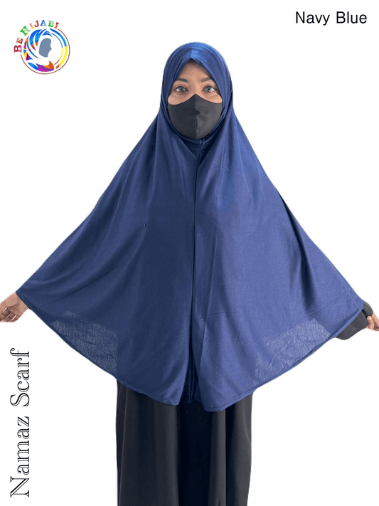 Namaz Hijab Navy Blue