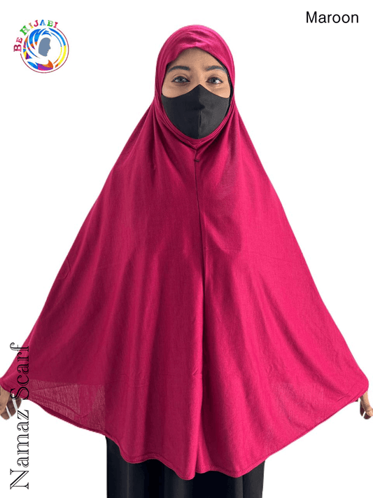 Namaz Hijab Maroon