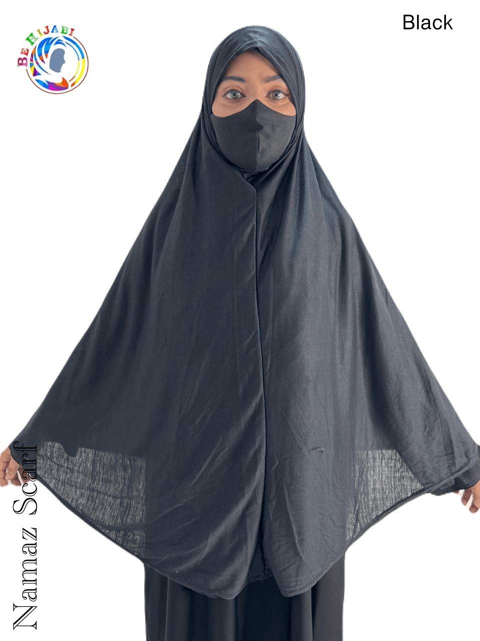 Namaz Hijab Black