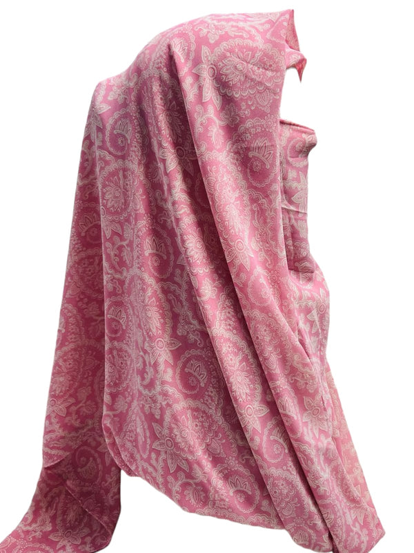 Printed Ninja Nector Hijab With Niqab Design E5