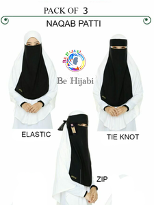 Pack Of 3 Niqab Deal