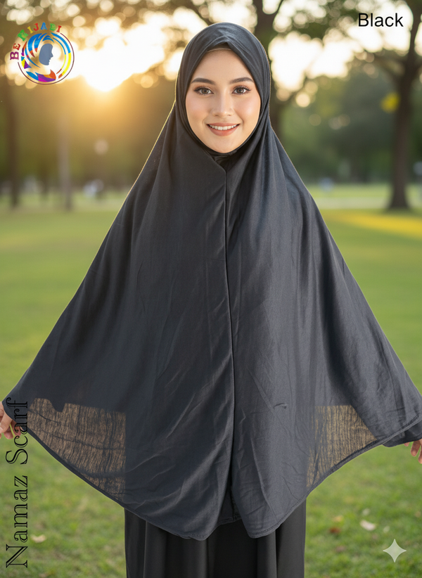 Namaz Hijab Black