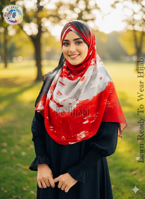 Lawn Ready To Wear Hijab Design 3