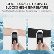 Ice Fabric Arm Sleeves Color Black