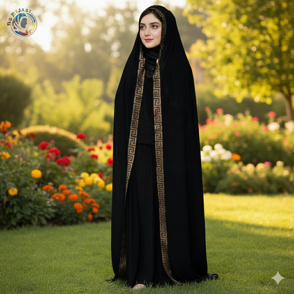 Chiffon Premium Quality Irani Chadar With Color Stone Work