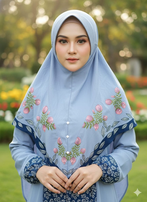 New Malaysian Pinless Hijabs