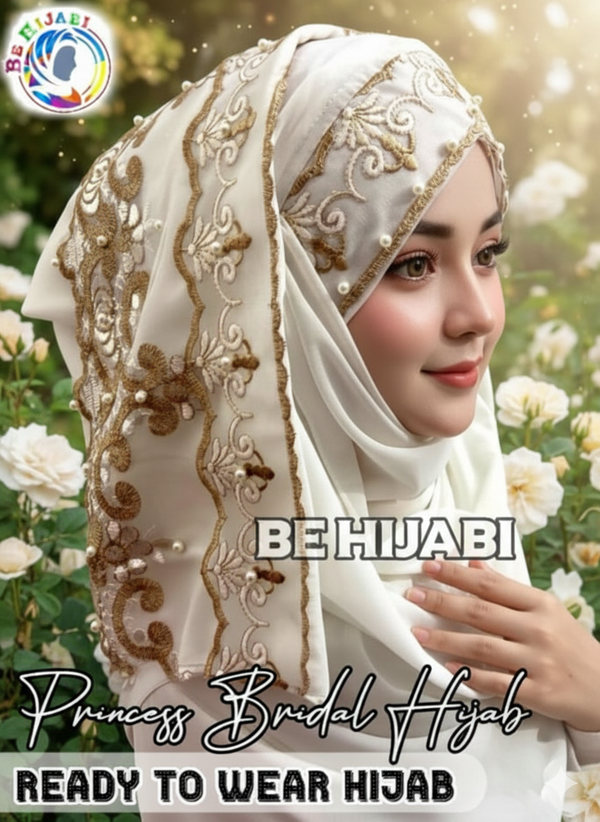 Princess Bridal Hijab