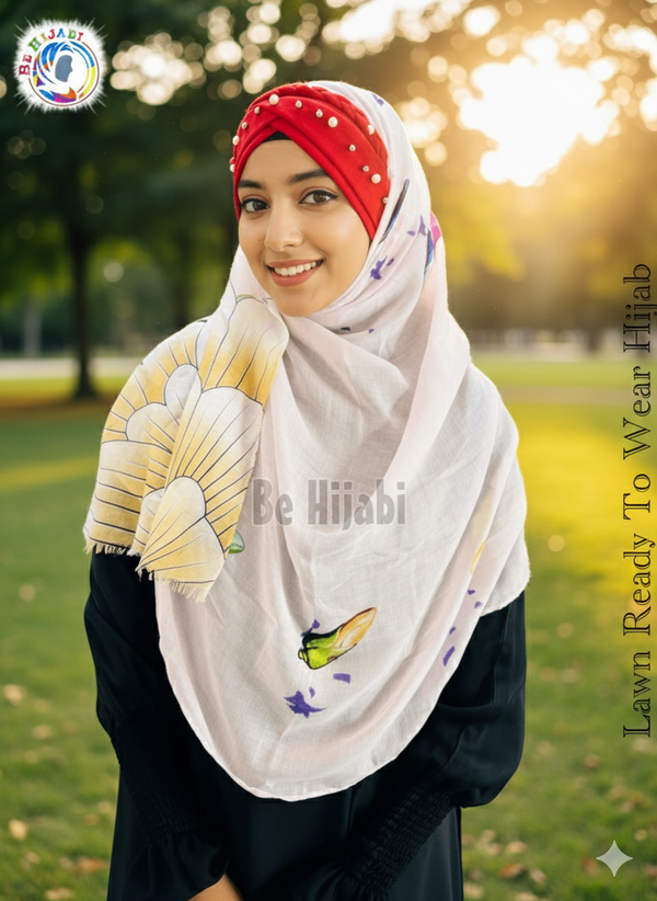 Lawn Ready To Wear Hijab Design 5